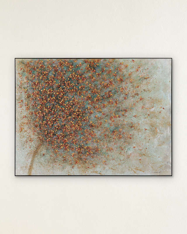"Scattered to the Wind" Original Painting by Teng Fei